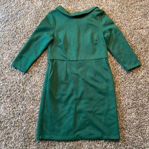 Boden emerald green dress